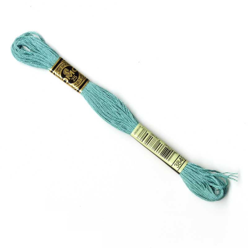 DMC Stranded Cottons Embroidery Thread - Teal - Image 16