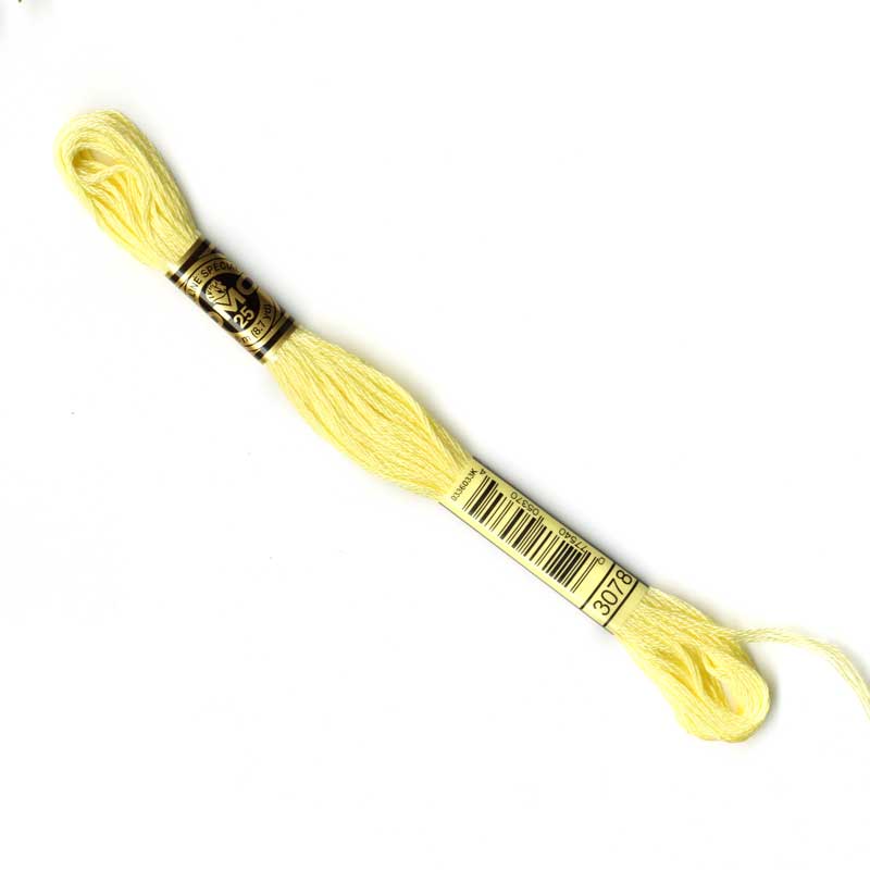 DMC Stranded Cottons Embroidery Thread - Yellow - Image 17