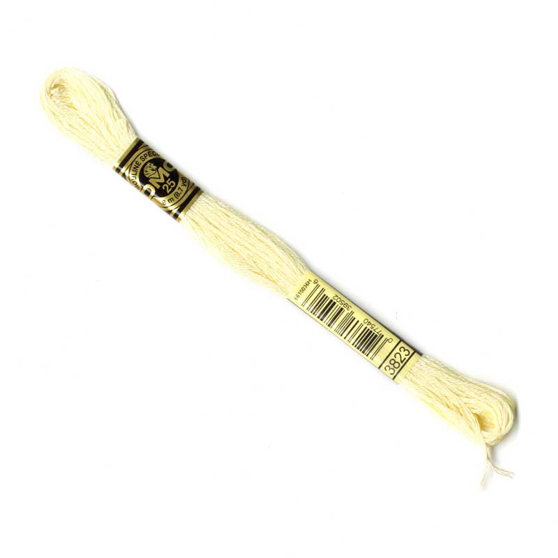 DMC Stranded Cottons Embroidery Thread - Yellow - Image 21