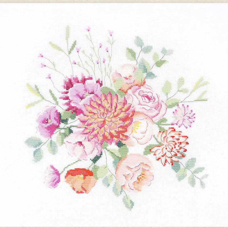 DMC - Vintage Bouquet Cross Stitch Kit