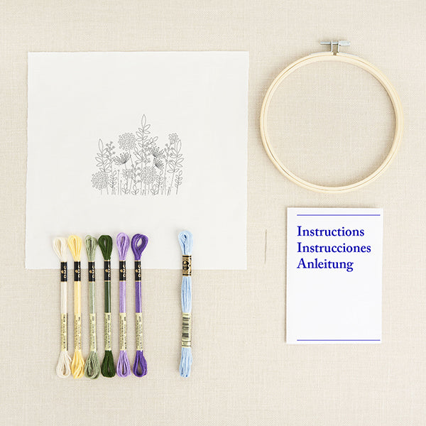 DMC - Wild Blooms Embroidery Kit - Image 2