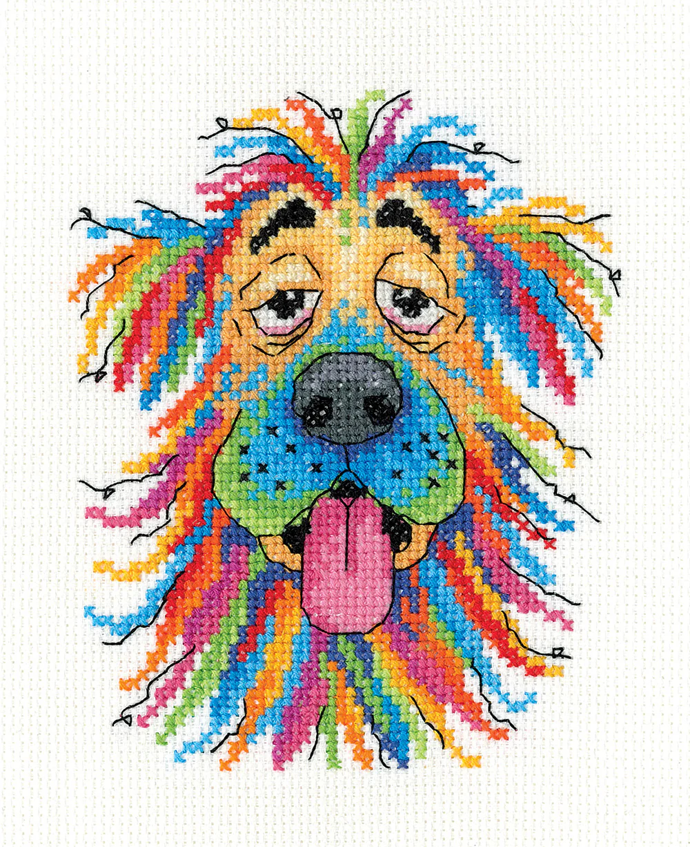 Dog Tired - Heritage Cross Stitch Kit