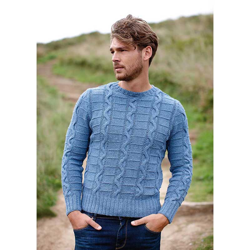 Dover Sweater in Rowan Denim Revive - Digital Version - Image 3