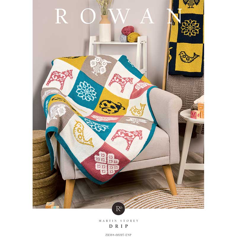 Drip Blanket in Rowan Baby Cashsoft Worsted - Digital Version ZB384-00007