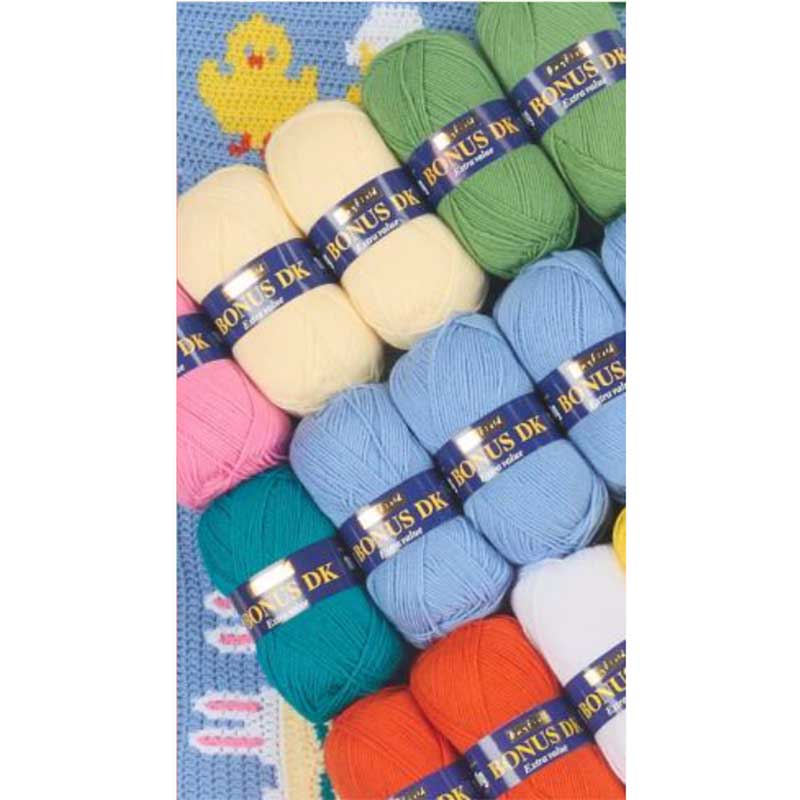 Easter Egg Blanket CAL in Hayfield Bonus Dk by Lottie and Albert - Image 5