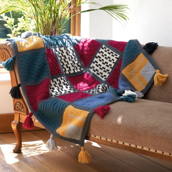Emeline Blanket in West Yorkshire Spinners Re:treat - Digital Version