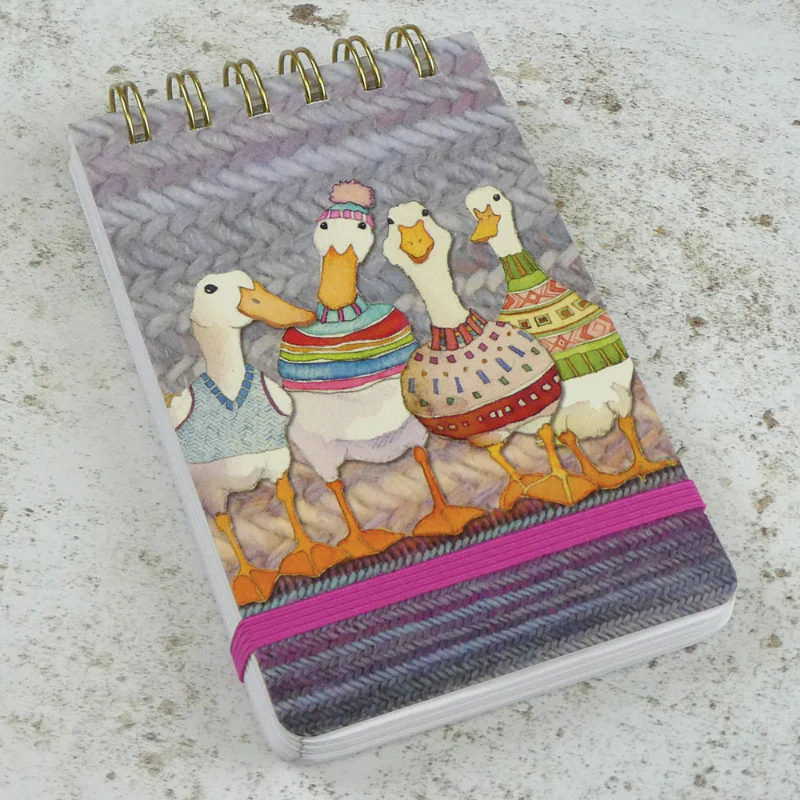 Emma Ball Mini Spiral Pad - Dapper Ducks