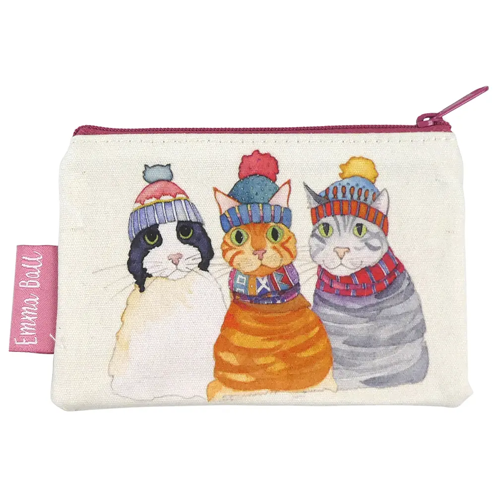 Emma Ball Purse - Cats in Hats