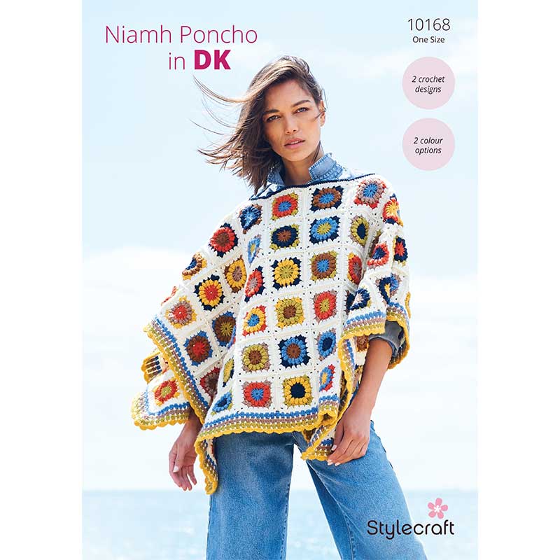 Festival and Niamh Ponchos Pattern in Stylecraft Special DK - Image 3