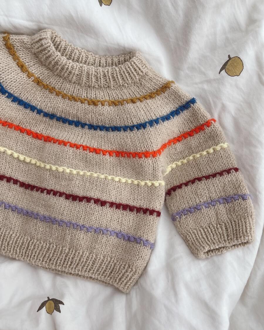 Festival Sweater Baby by PetiteKnit - Image 4