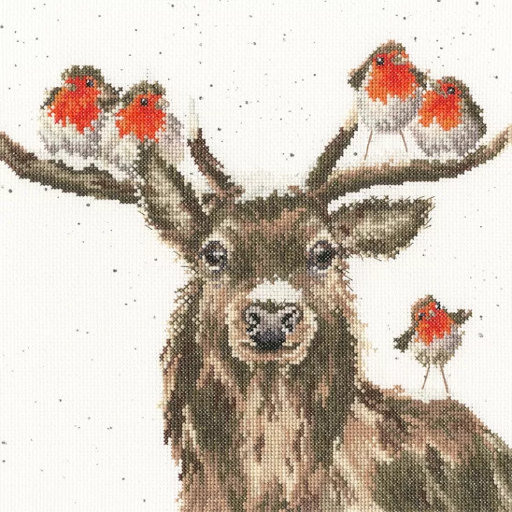 Festive Friends Cross Stitch Kit