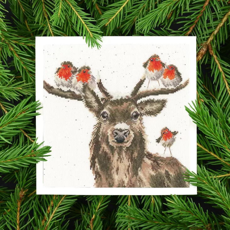 Festive Friends Cross Stitch Kit - Image 2