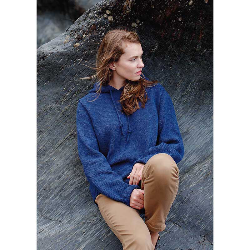 Fishbone Sweater in Rowan Denim Revive - Digital Version - Image 3