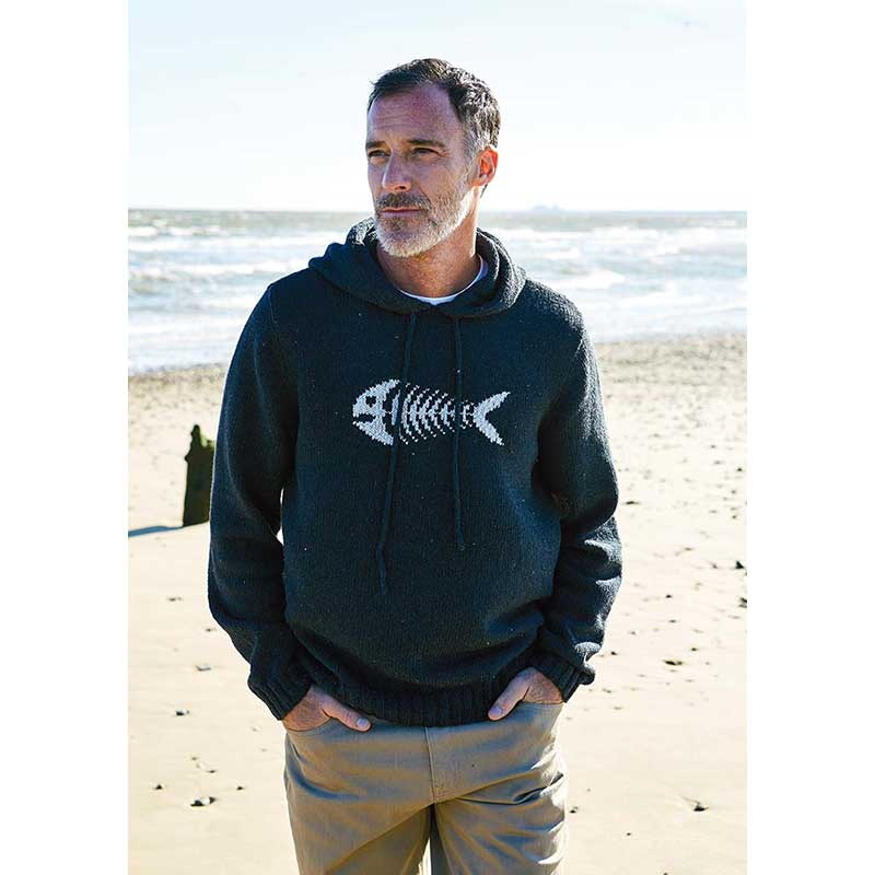 Fishbone Sweater in Rowan Denim Revive - Digital Version - Image 4