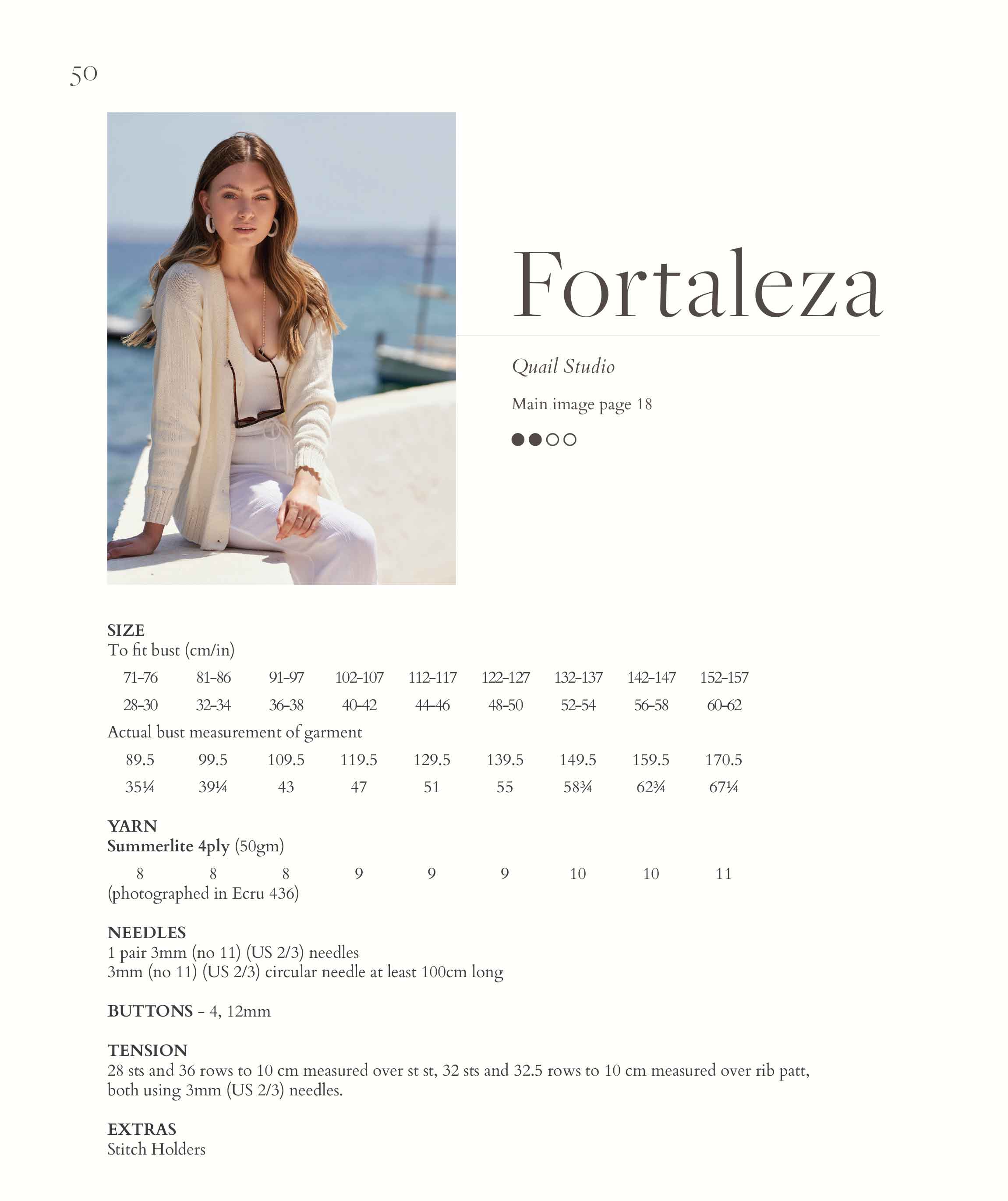 Fortaleza in Rowan Summerlite 4ply - Digital Version RM008-00004 - Image 2