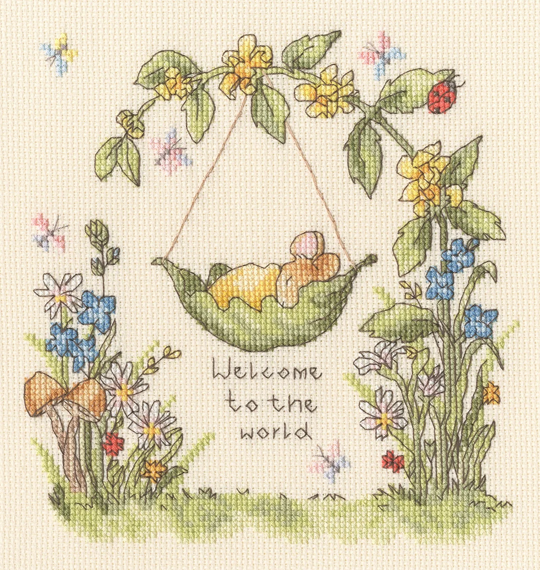 From Little Acorns - Bothy Threads Cross Stitch Kit
