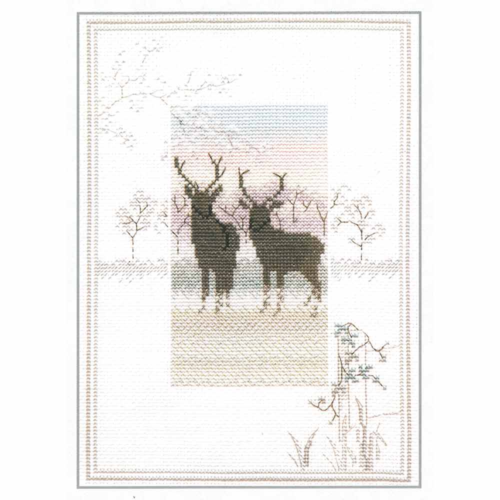 Frosty Deer