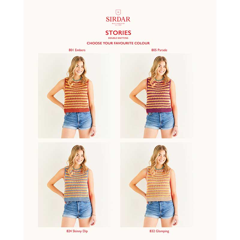 Glampsite Vest in Sirdar Stories Dk - Digital Version 10526 - Image 3