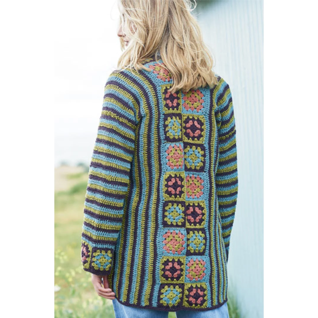 Granny Motif Cardigans in Stylecraft ReCreate Dk - Image 4