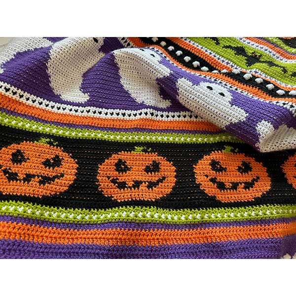 Halloween Dreams Blanket Pattern Booklet by Anita Gibney - Image 2
