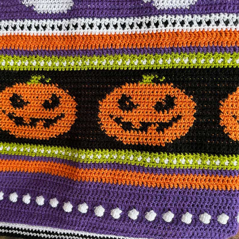 Halloween Dreams Blanket Pattern Booklet by Anita Gibney - Image 7