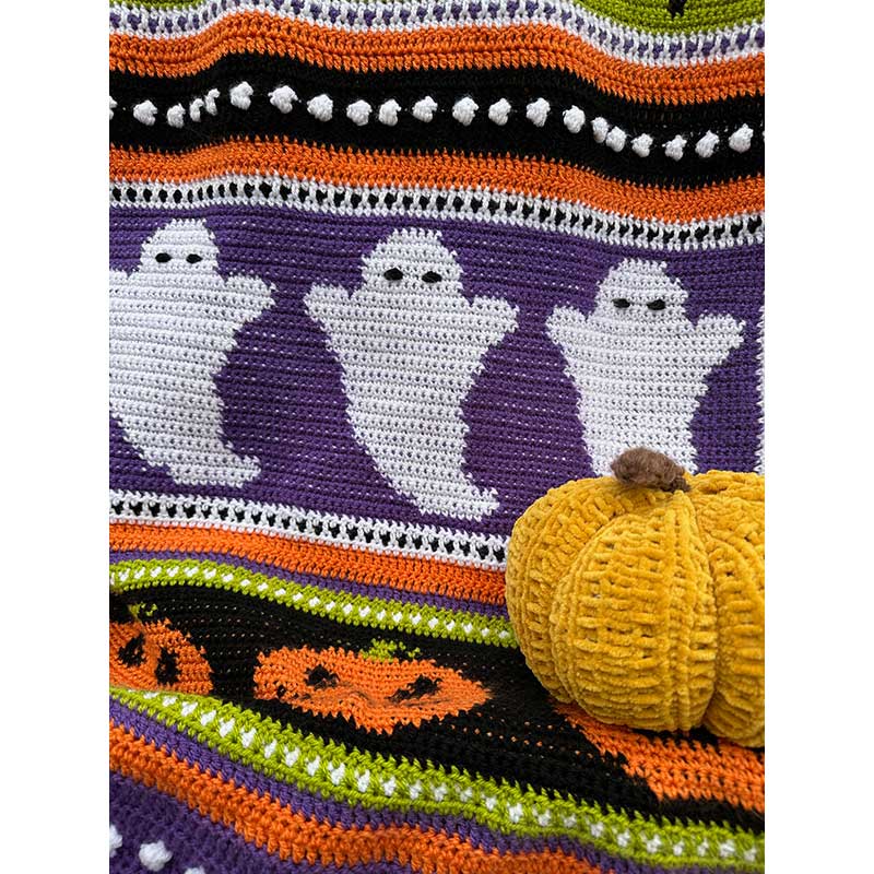 Halloween Dreams Blanket Pattern Booklet by Anita Gibney - Image 9