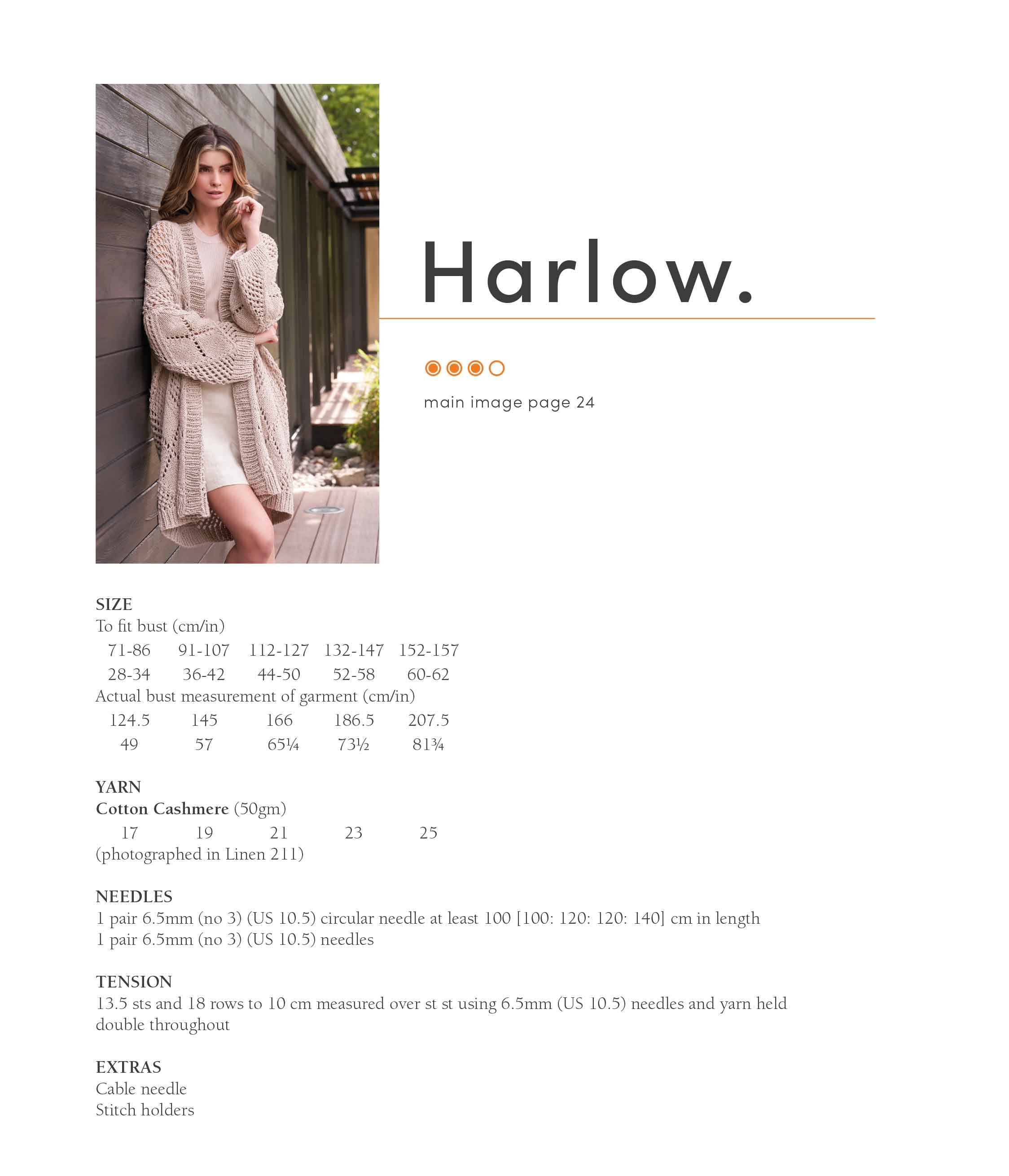 Harlow in Rowan Cotton Cashmere - Digital Version RTP006-0003 - Image 2