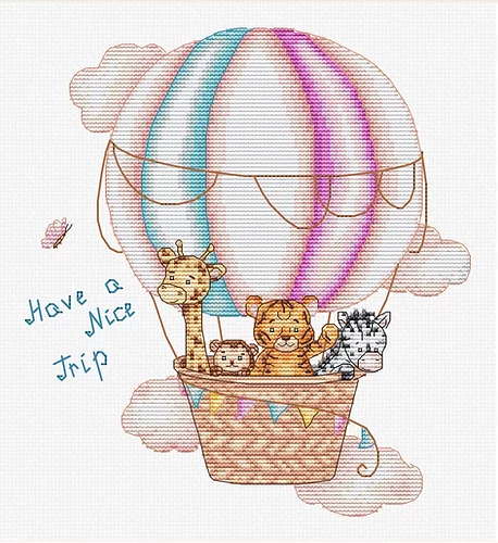 Have a Nice Trip Cross Stitch Kit