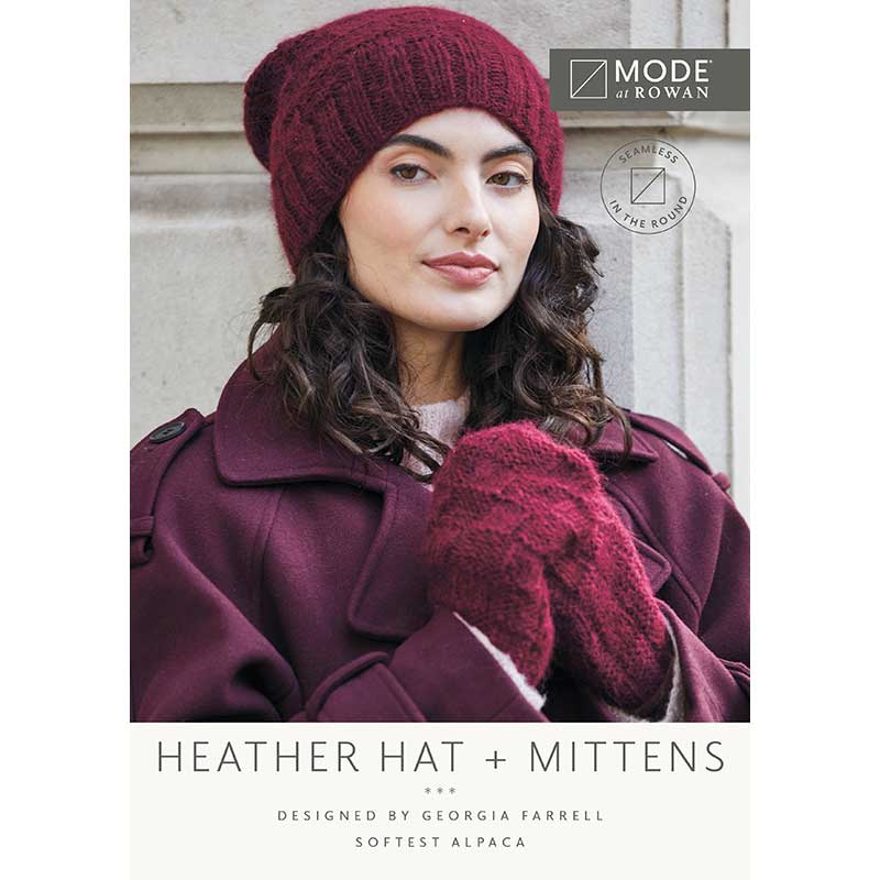 Heather Hat & Mittens in Mode Softest Alpaca - Digital Version MIP99-M