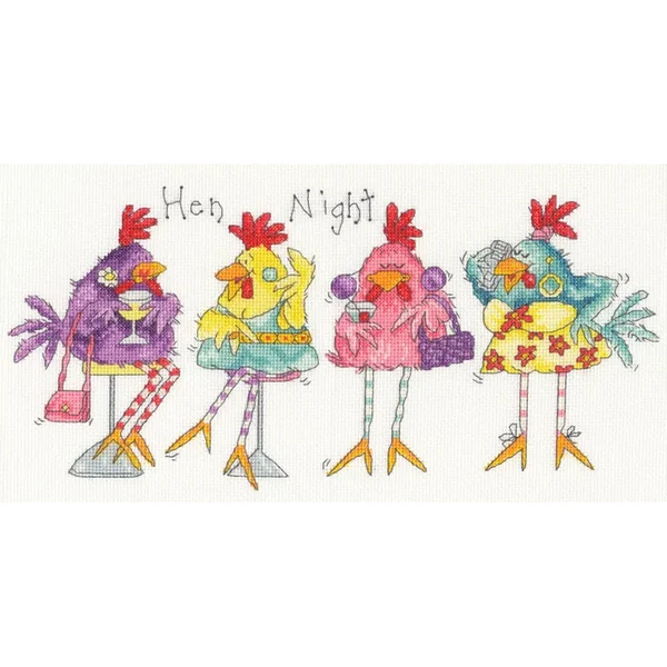 Hen Night - Bothy Threads Cross Stitch Kit