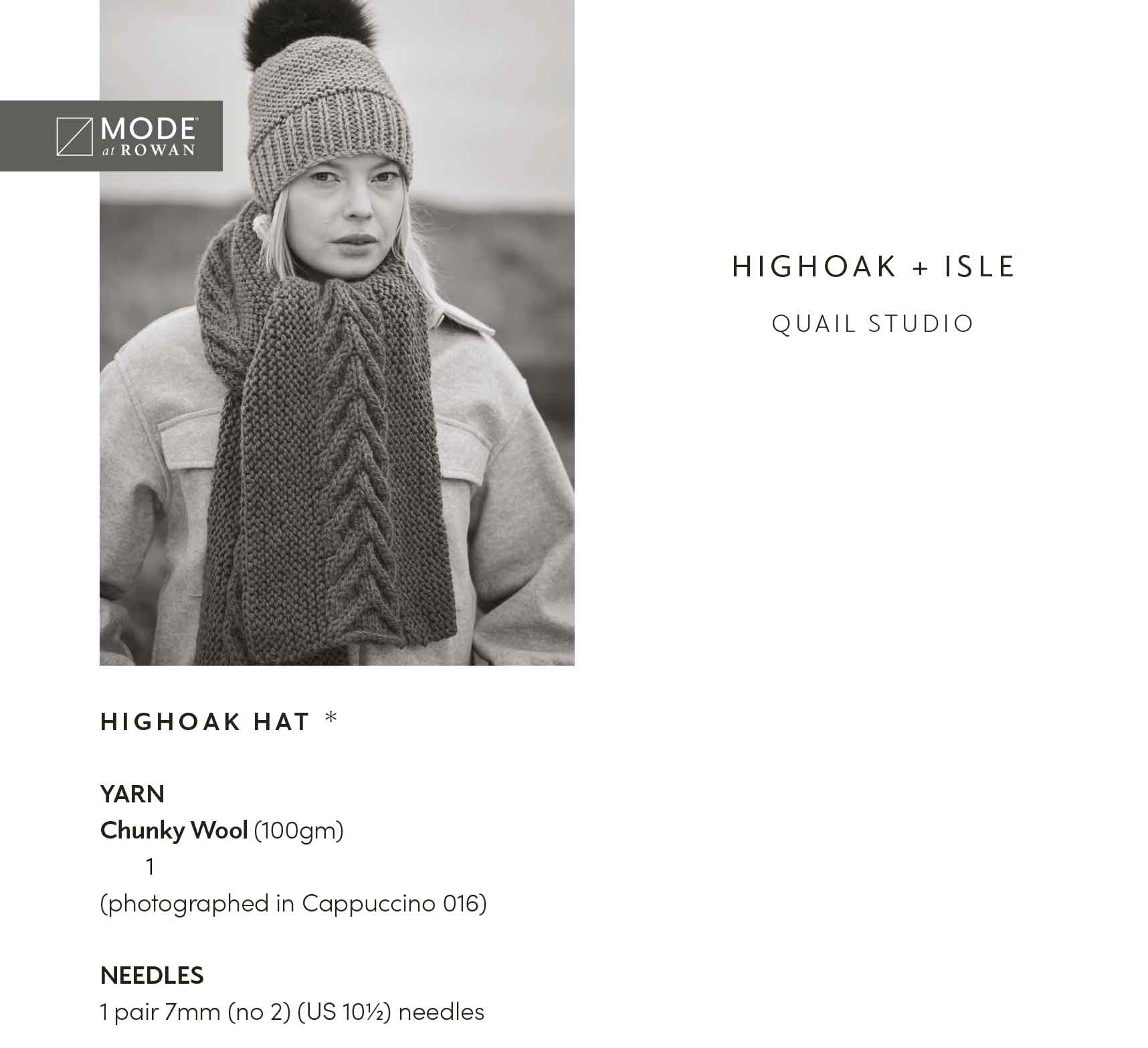 Highoak & Isle in Mode at Rowan Chunky Wool - Digital Version MIP21-M - Image 2