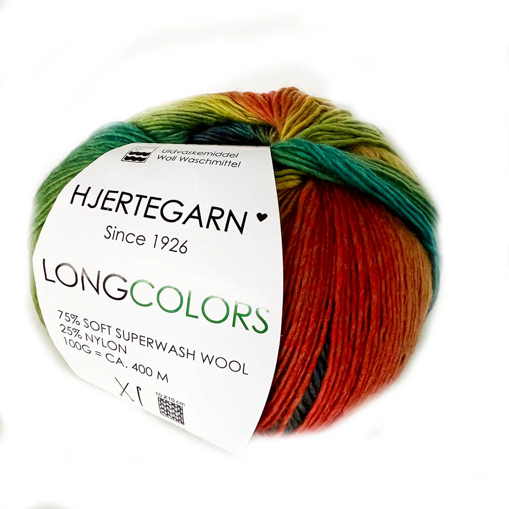 Hjertegarn LongColours 4ply