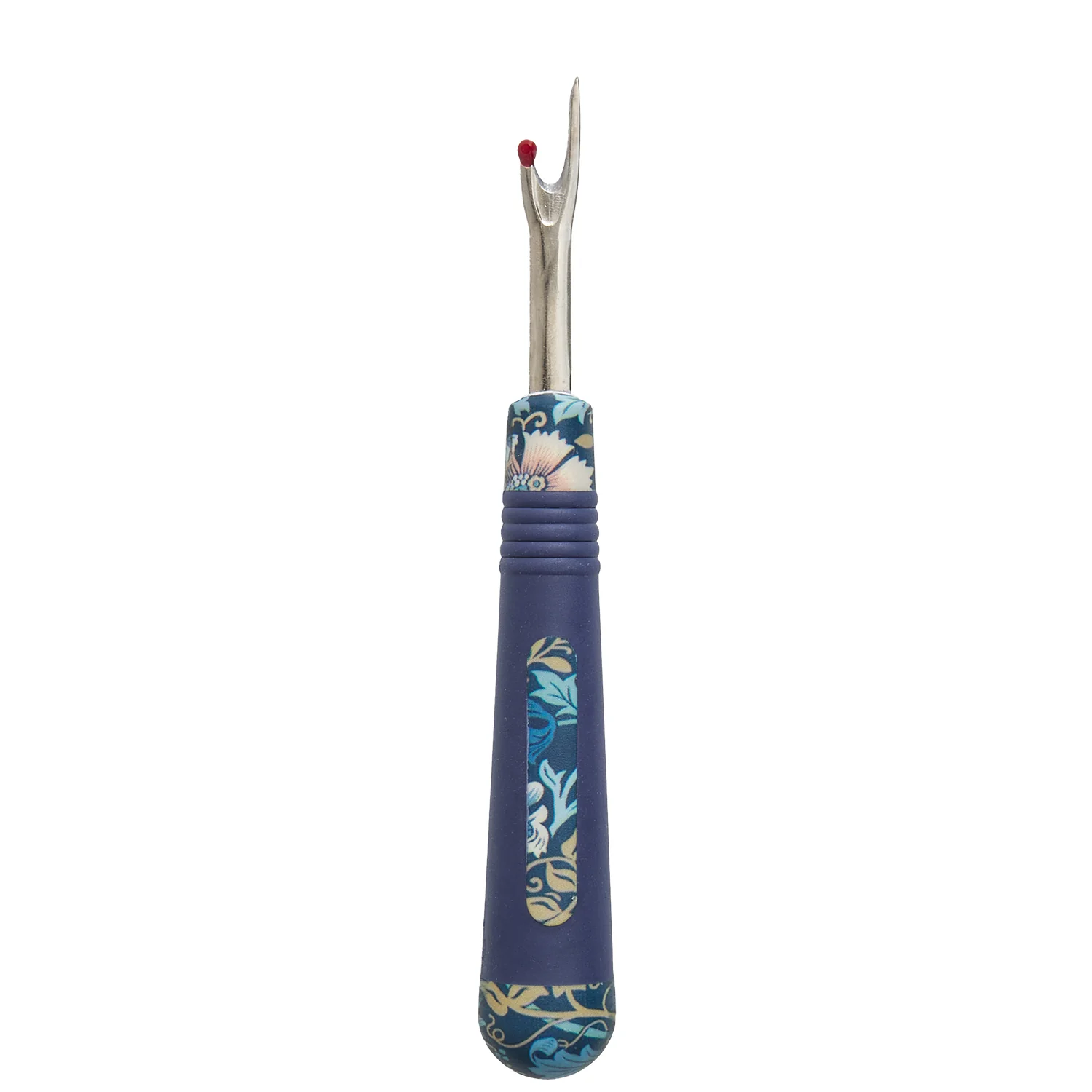 Hobby Gift Soft Grip Seam Ripper - Woodblock Floral
