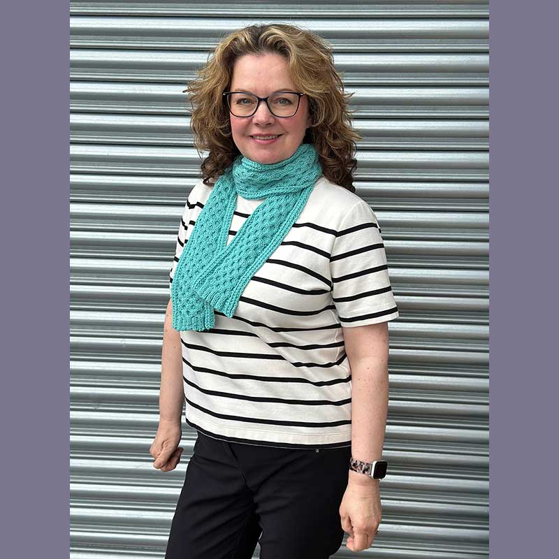 Honeycomb Scarf by Martin Storey - Image 6
