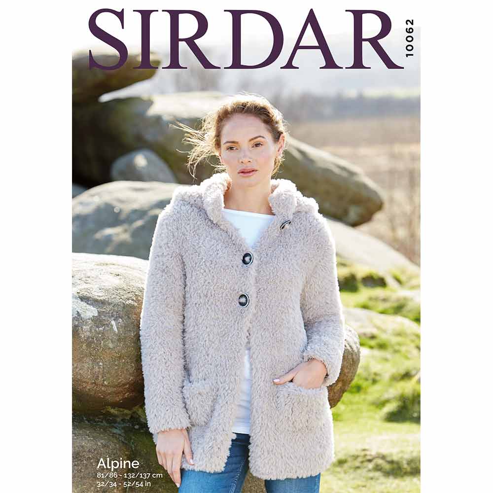 Hooded Jacket in Sirdar Alpine
