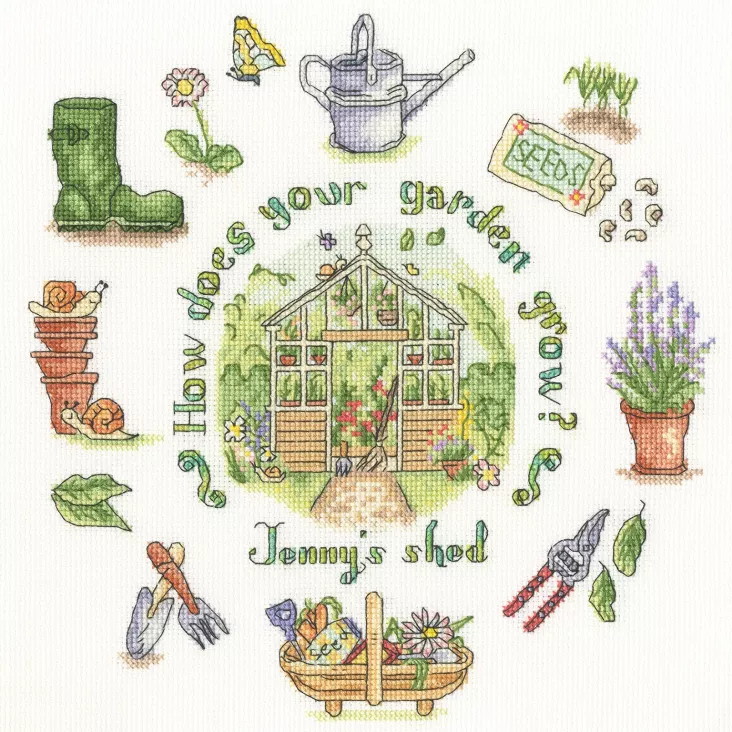 How Does Your Garden Grow? - Bothy Threads Cross Stitch Kit