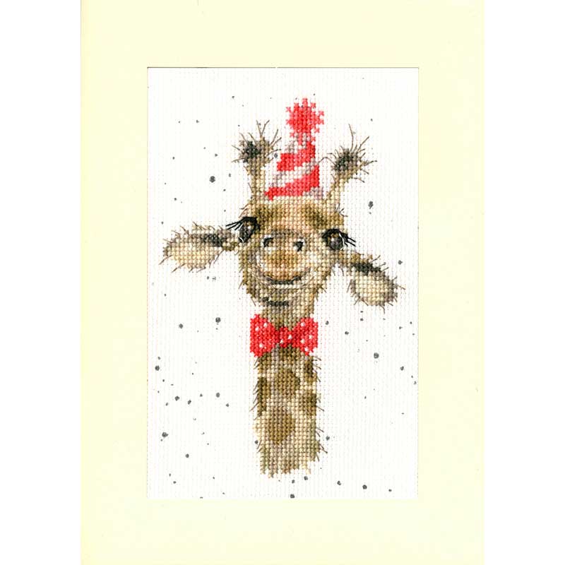 I'm Just Here For The Cake - Bothy Threads Greeting Card Cross Stitch Kit