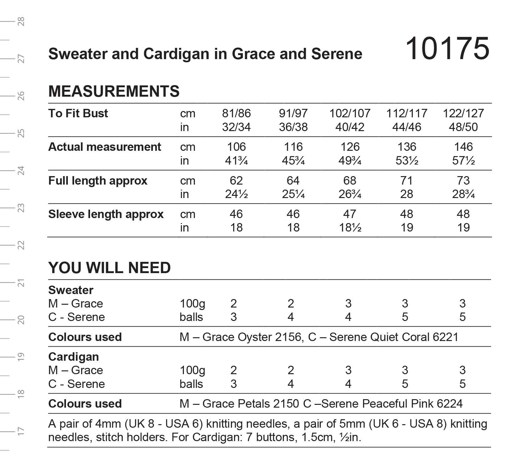 Sweater and Cardigan in Stylecraft Serene Aran and Grace Aran - Digital Version 10175 - Image 2