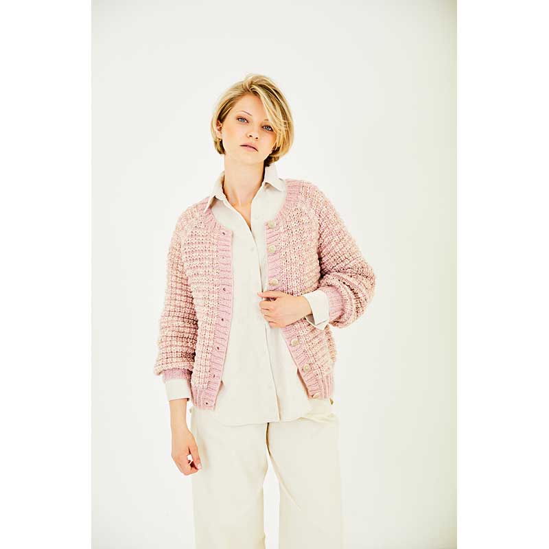 Sweater and Cardigan in Stylecraft Serene Aran and Grace Aran - Digital Version 10175 - Image 4
