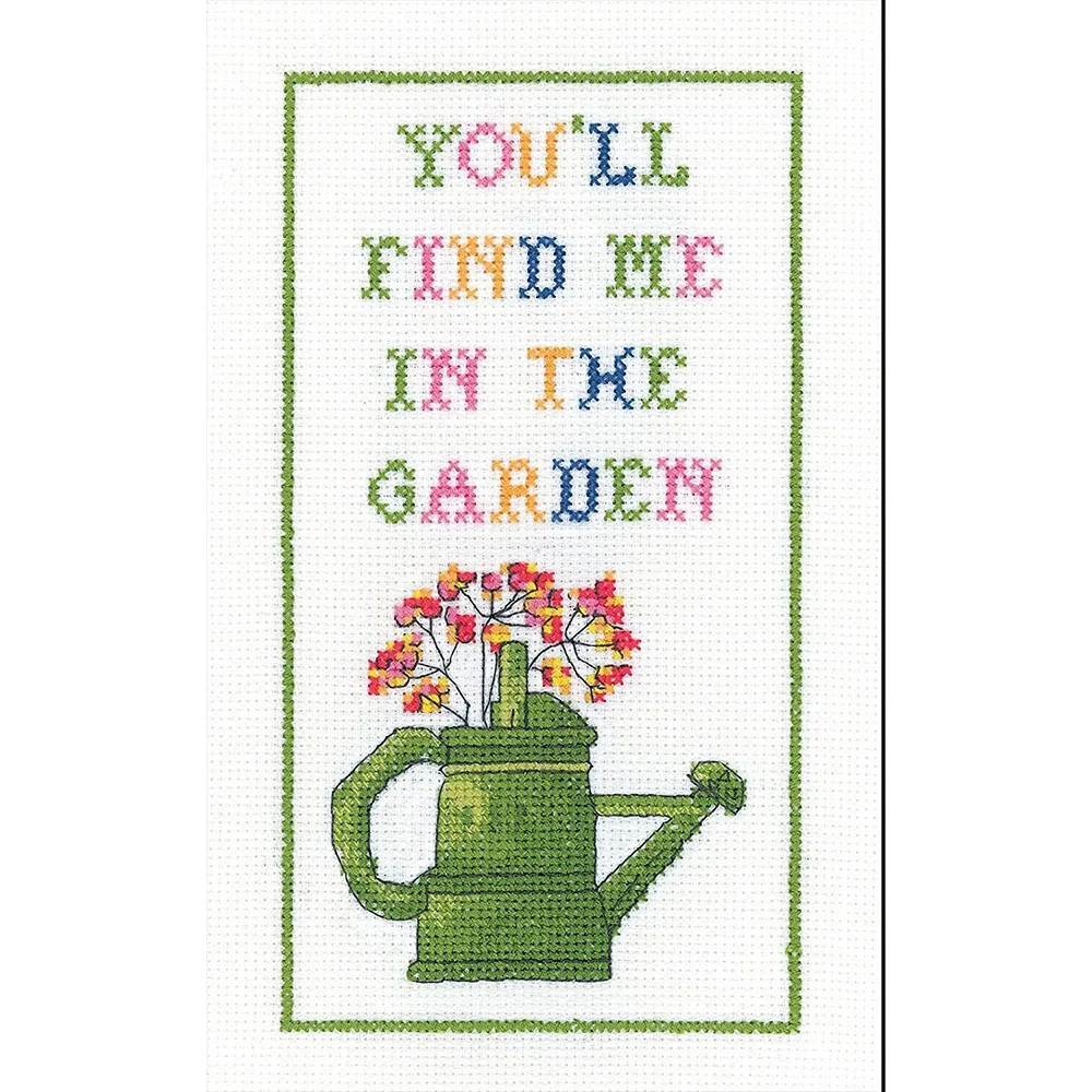 In The Garden - Heritage Crafts Cross Stitch Kit