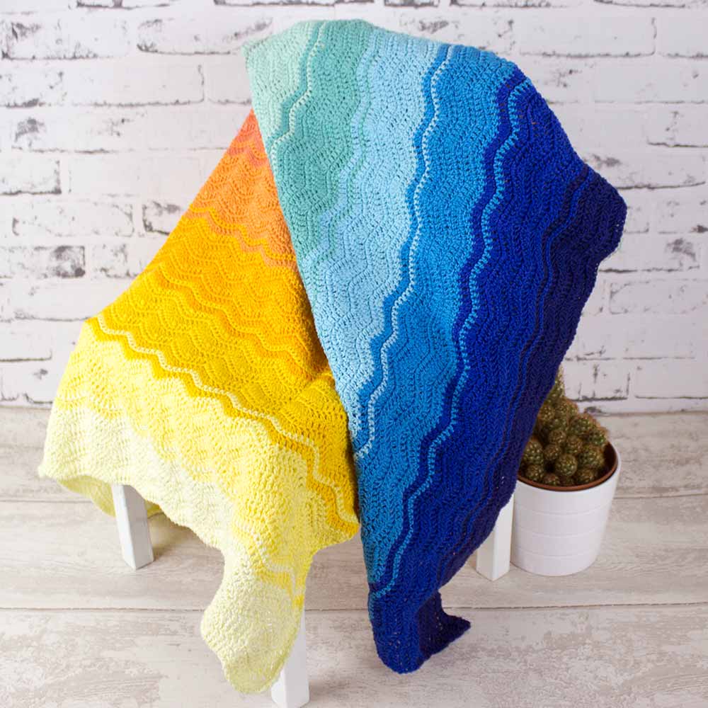 Into the Sunset Blanket Pattern in Scheepjes Catona by Amy from Black Sheep Wools - Digital Version - Image 3