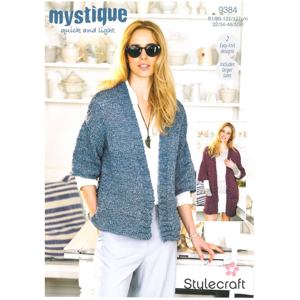 Jacket and Coat in Stylecraft Mystique