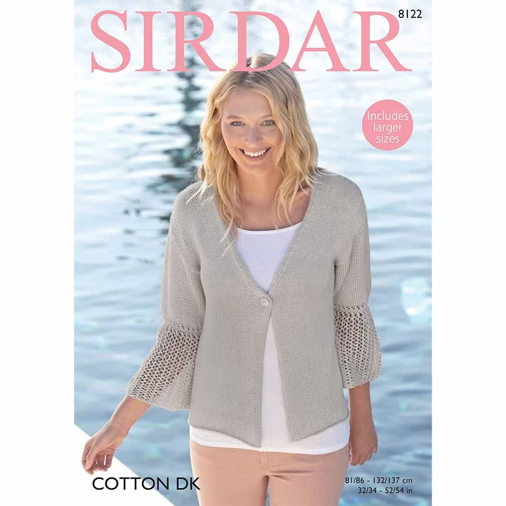 Jacket in Sirdar Cotton DK - Digital Version
