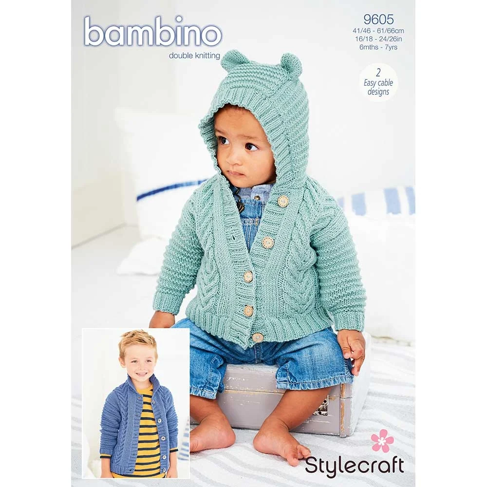Jackets in Stylecraft Bambino DK