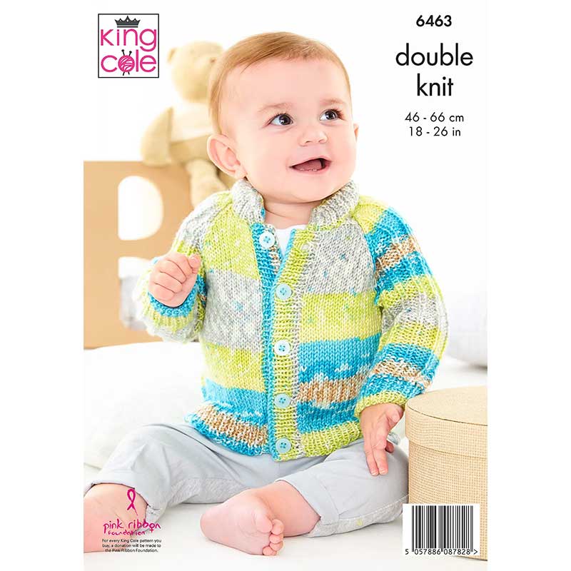 Jackets knitted in King Cole Baby Fjord DK - Image 3