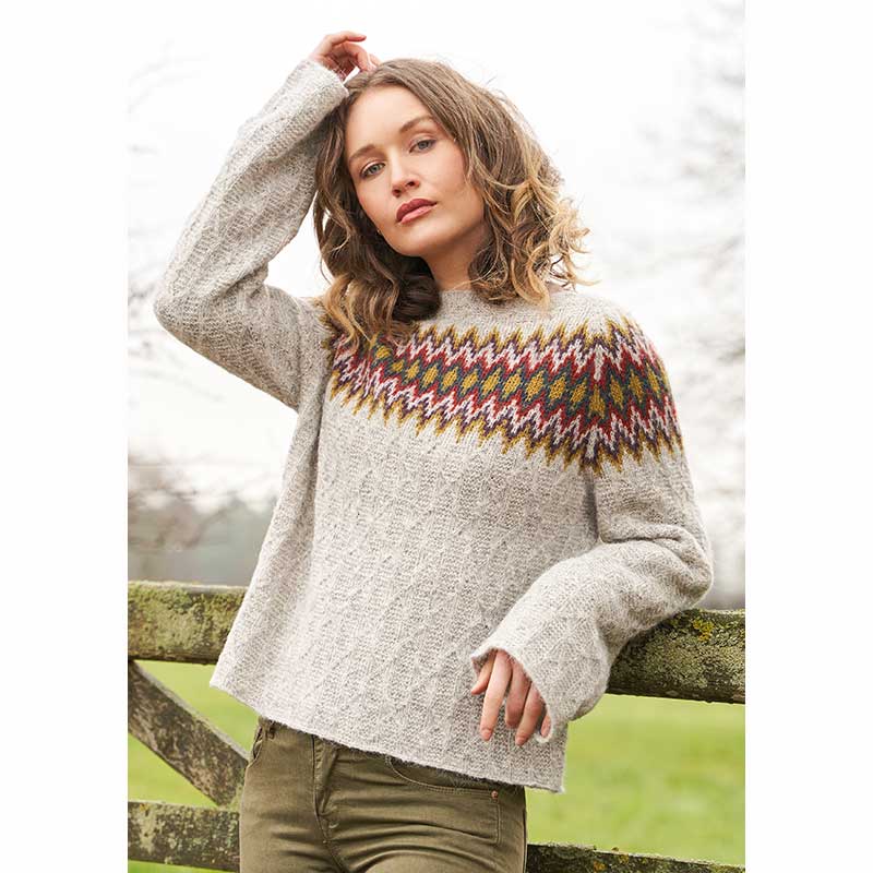 Jackie Sweater in Rowan Alpaca Classic - Digital Version ZB328-00005 - Image 3