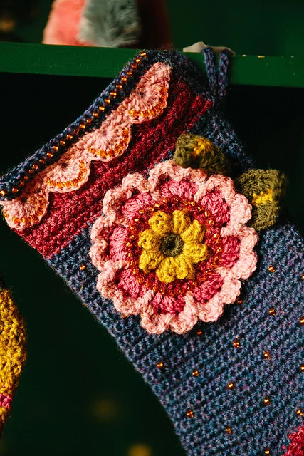 Janie Crow Glitzy Festive Stocking Pattern - Digital Version - Image 2