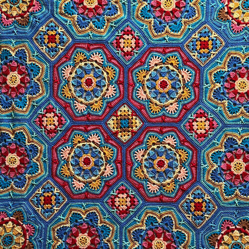 Janie Crow Persian Tiles Crochet Colourpack in Stylecraft Special Dk - Marrakesh Version - Image 2