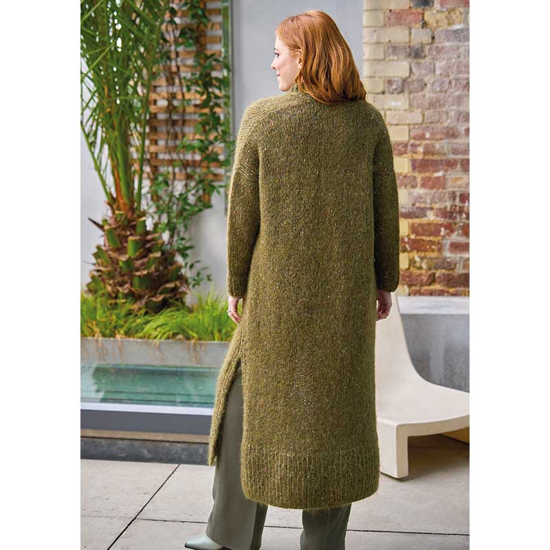 Jasmine Jacket in Rowan Tweed Haze - Digital Version ZB325-00005 - Image 3