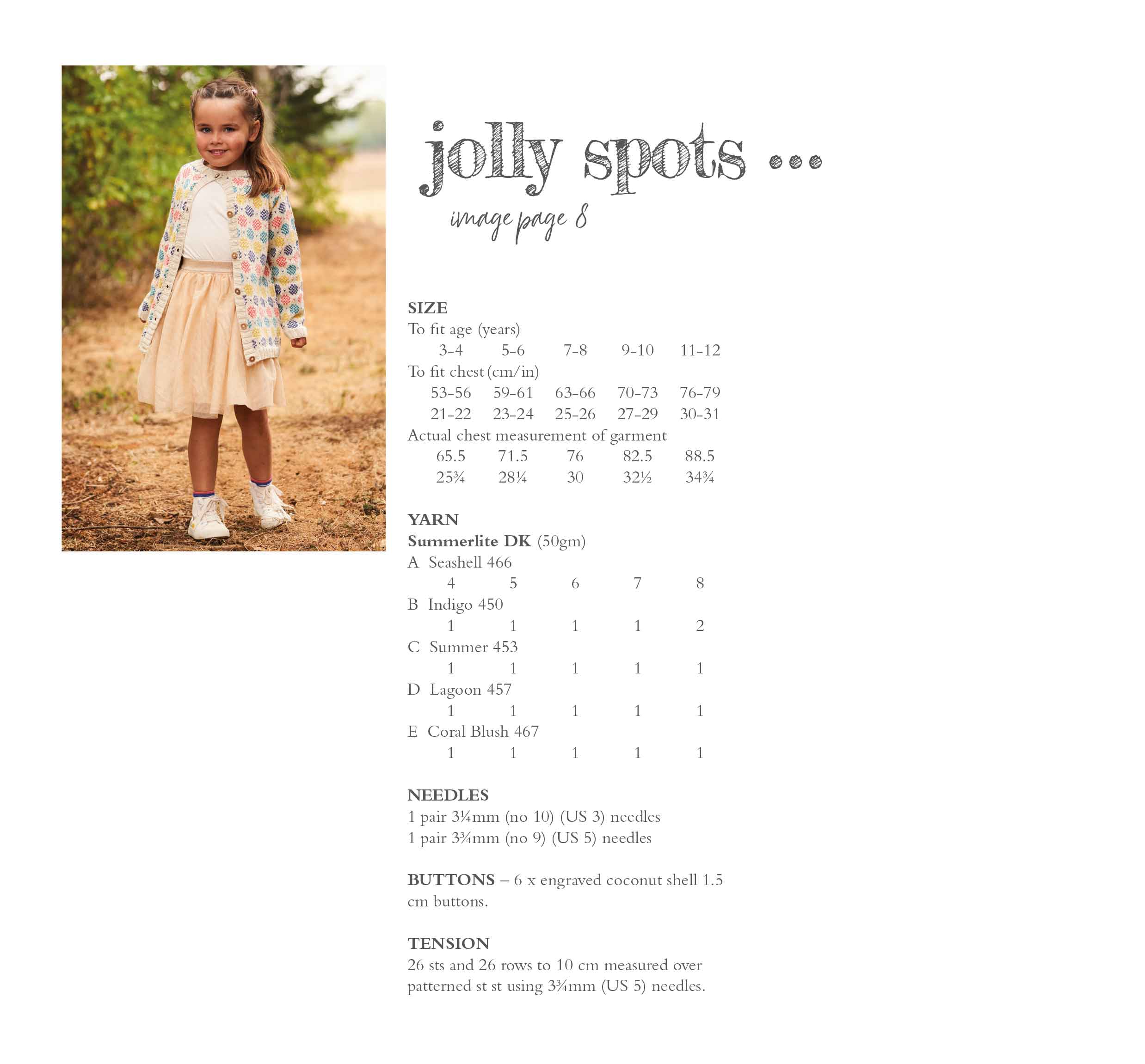Jolly Spots in Rowan Summerlite Dk - Digital Version ZB332-00005 - Image 2